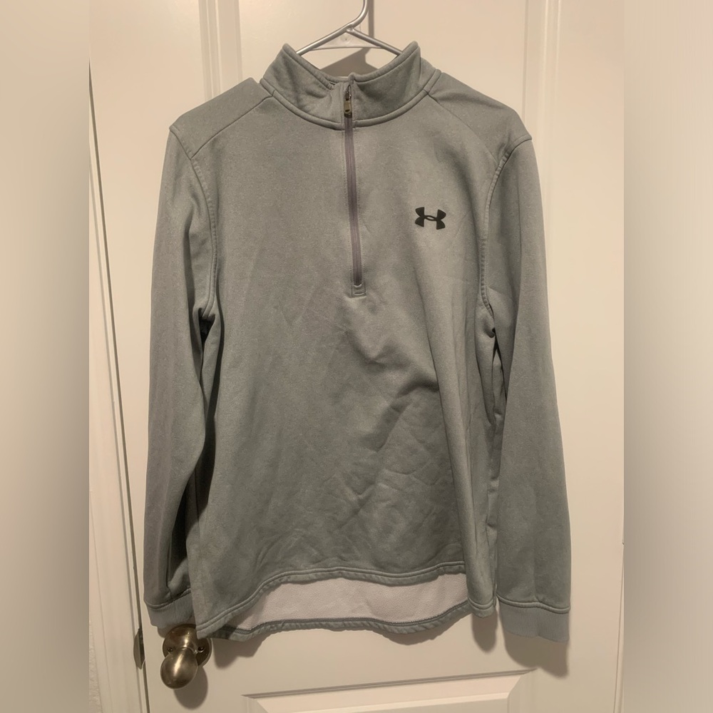 Gray Under Armour Cold Gear Pullover